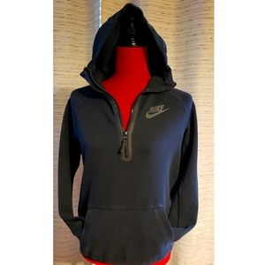 Women's NIKE hoodie with front 3/4 zipper
